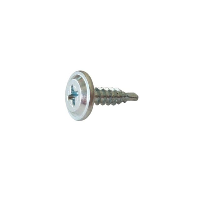 SELF DRILLING SCREW PLILLIPS WAFER HEAD GALV. NORMAL DRILL POINT PH2 (D.C 1.5) 4.2X16 MM.