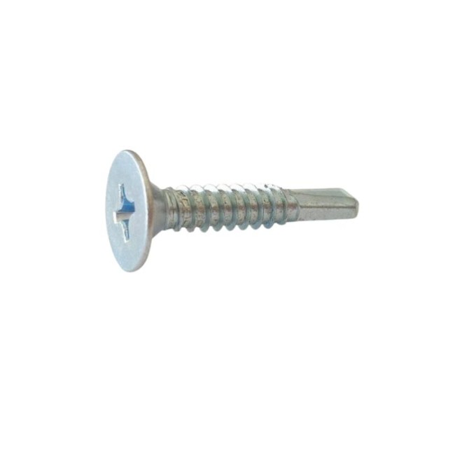 SELF DRILL. SCREW PHILLIPS WAFER HEAD WITH LARGE WASHER N.D.P Z/P PH3 (D.C 10) 6.3X35 MM.