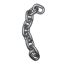 H.D.G. CALIBRATED  CHAINS  DIN.766  8.0 mm. H.D.G. CALIBRATED  CHAINS  DIN.766  8.0 mm.