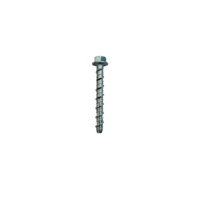 HEX FLANE HEAD CONCRETE BOLT W/HI-LO (AF13)  Z/P  10Χ075 ΜΜ.