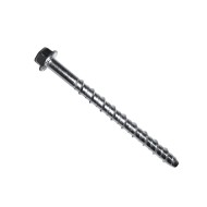 HEX FLANE HEAD CONCRETE BOLT W/HI-LO (AF13)  Z/P  10Χ120 ΜΜ.