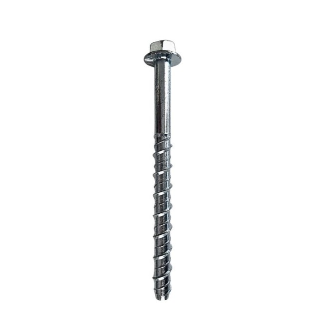 HEX FLANE HEAD CONCRETE BOLT W/HI-LO (AF15)  Z/P  12Χ140  ΜΜ.