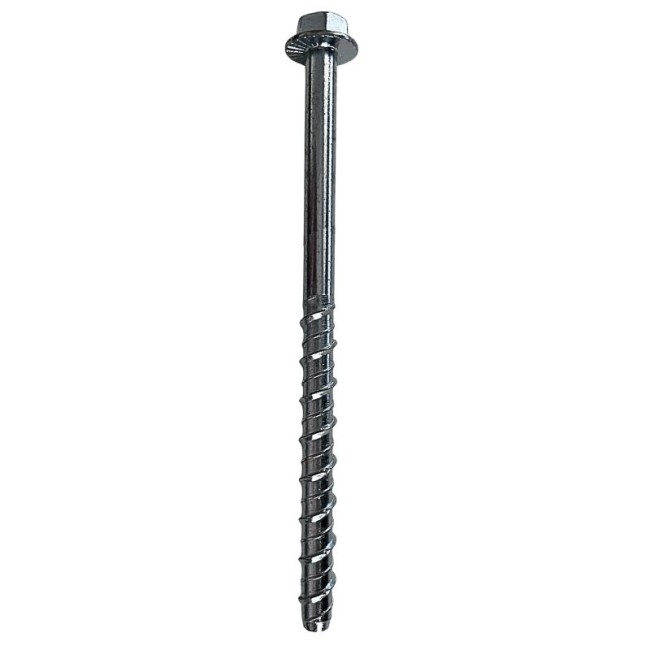 HEX FLANE HEAD CONCRETE BOLT W/HI-LO (AF15)  Z/P  12Χ240  ΜΜ.