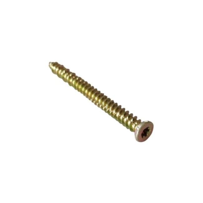 CONCRETE SCREWS WITH FLAT COUNTERSUNK HEAD TORX T30 7.5X80 MM.