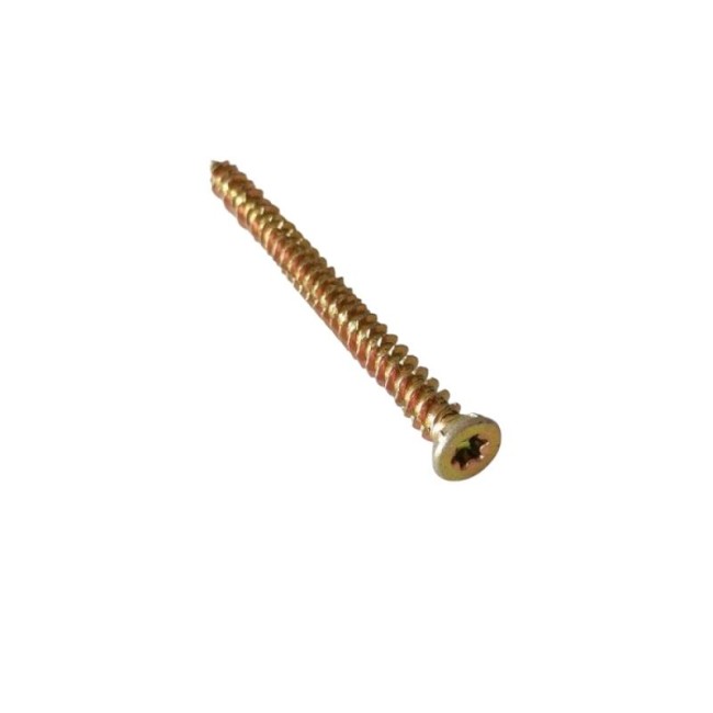 CONCRETE SCREWS WITH FLAT COUNTERSUNK HEAD TORX T30 7.5X90 MM.