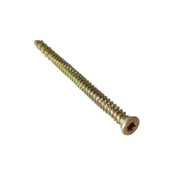 CONCRETE SCREWS WITH FLAT COUNTERSUNK HEAD TORX T30 7.5X110 MM.