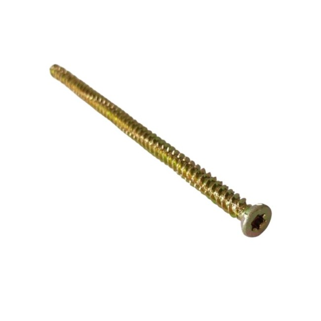 CONCRETE SCREWS WITH FLAT COUNTERSUNK HEAD TORX T30 7.5X150 MM.