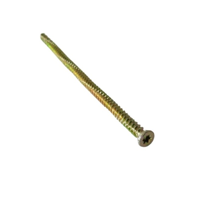 CONCRETE SCREWS WITH FLAT COUNTERSUNK HEAD TORX T30 7.5X180 MM.