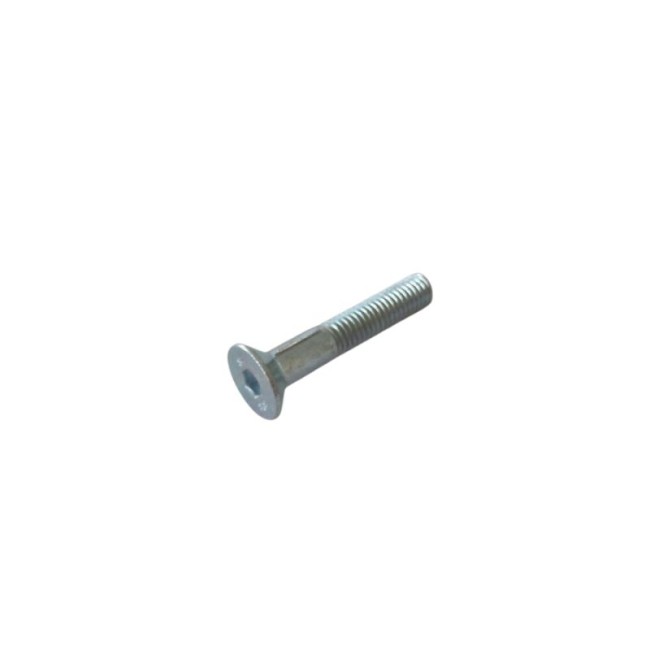 GALVANIZED HEXAGON SOCKET COUNTERSUNK HEAD SCREW DIN.7991/8.8 M08X40 MM.