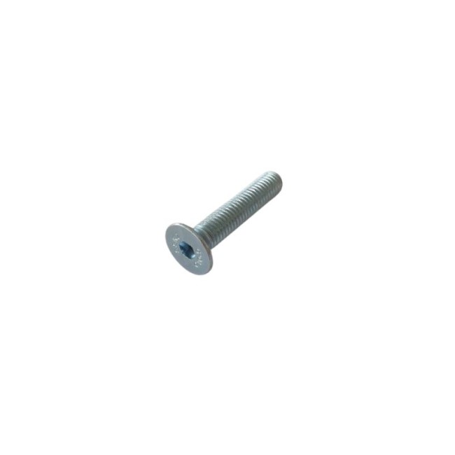 GALVANIZED HEXAGON SOCKET COUNTERSUNK HEAD SCREW DIN.7991/8.8 M08X45 MM.