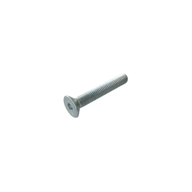 GALVANIZED HEXAGON SOCKET COUNTERSUNK HEAD SCREW DIN.7991/8.8 M08X50 MM.