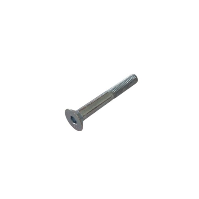 GALVANIZED HEXAGON SOCKET COUNTERSUNK HEAD SCREW DIN.7991/8.8 M08X60 MM.