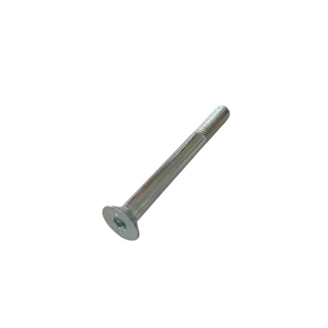 GALVANIZED HEXAGON SOCKET COUNTERSUNK HEAD SCREW DIN.7991/8.8 M08X80 MM.