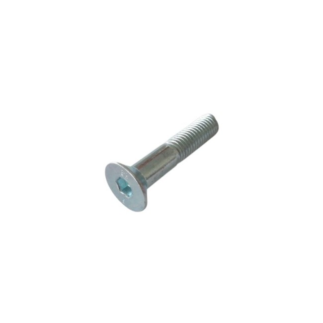 GALVANIZED HEXAGON SOCKET COUNTERSUNK HEAD SCREW DIN.7991/8.8 M12X60 MM.