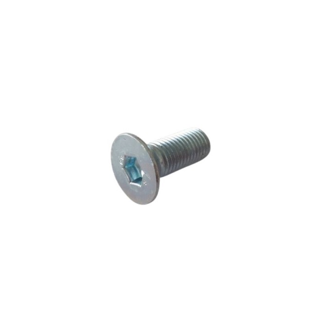 GALVANIZED HEXAGON SOCKET COUNTERSUNK HEAD SCREW DIN.7991/8.8 M16X40 MM.