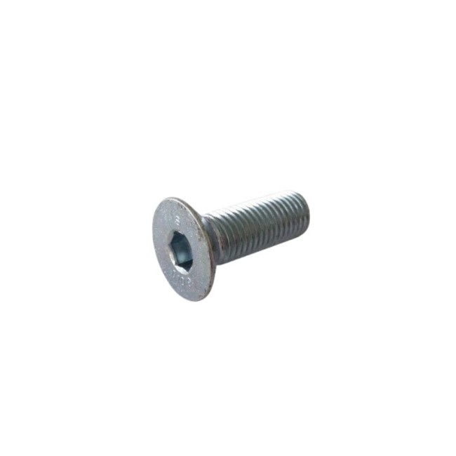 GALVANIZED HEXAGON SOCKET COUNTERSUNK HEAD SCREW DIN.7991/8.8 M16X45 MM.