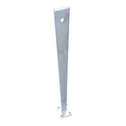 EXTRA H.D.G POST WITH WELDED FLANGE BASE MIDDLE 1010 EXTRA H.D.G POST WITH WELDED FLANGE BASE MIDDLE 1010