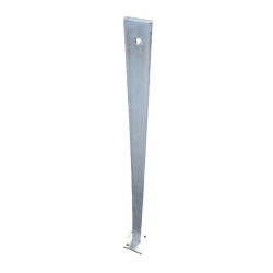 EXTRA H.D.G POST WITH WELDED FLANGE BASE MIDDLE 1300