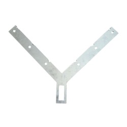 EXTRA H.D.G POST WITH WELDED HIGH SECURITY ( Y ) 50Χ5mm. EXTRA H.D.G POST WITH WELDED HIGH SECURITY ( Y ) 50Χ5mm.