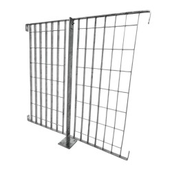FENCE SET H.D.G WITH POST WELDED FLANGE BASE 0930/1010X1000 FENCE SET H.D.G WITH POST WELDED FLANGE BASE 0930/1010X1000