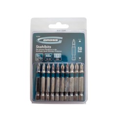 BIT SET  1/4X50 mm.(10PCS) PH1 BIT SET  1/4X50 mm.(10PCS) PH1