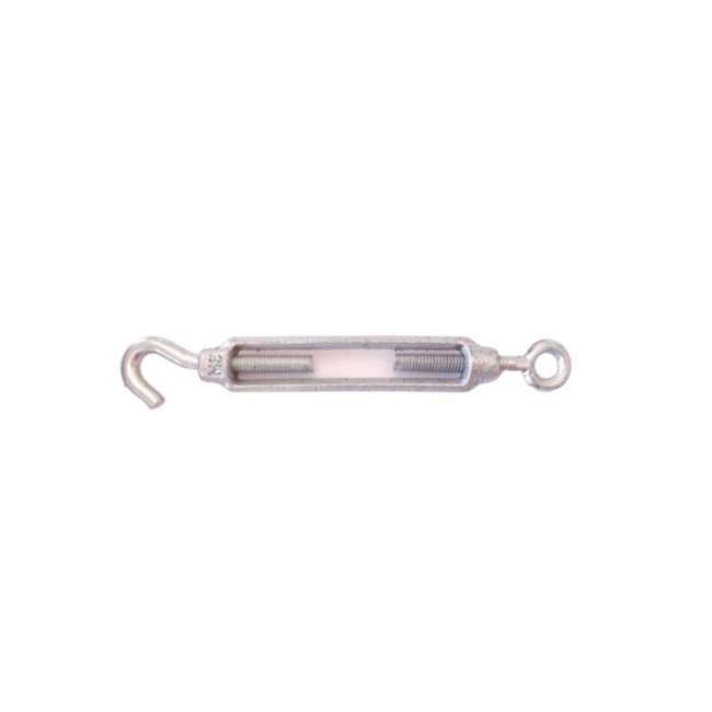 GALVANIZED STRAINERS TURNBUCKLES,TYPE HOOK/NOOSE**MALLEABLE TURNBUCKLE EYE/HOOK**No.8(5/16