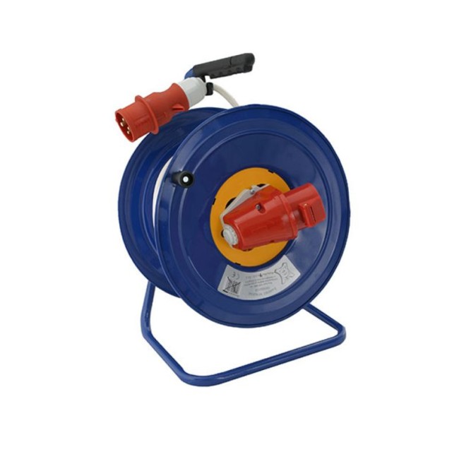 CABLE REEL CEE PLUG WITH CABLE  CEE 33M.