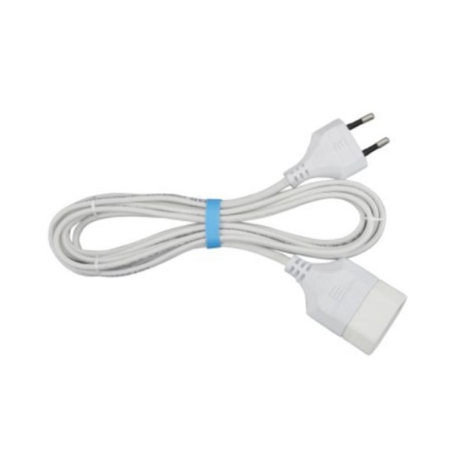 CORD EXTENSIONS FLEXIBLE FLAT CABLE EURO PLUG 2Χ0.50-2 Μ.