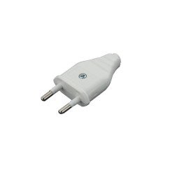 SCHUKO MALE PLUG  WHITE SCHUKO MALE PLUG  WHITE