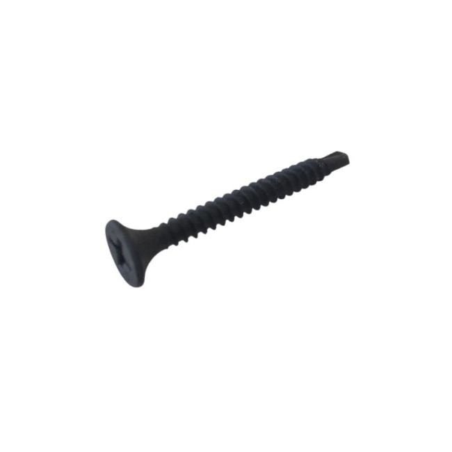 DRYWALL SELF DRILLING SCREW BUGLE HEAD, BLACK PHOSPHATED 3.5X35