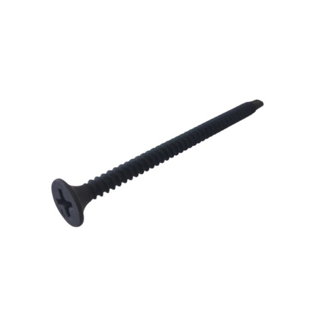 DRYWALL SELF DRILLING SCREW BUGLE HEAD, BLACK PHOSPHATED 3.5X55