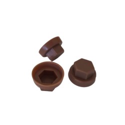 COLOURED HDPE CAP FOR HEX HEAD SCREW ROSSO ANT.10 MM. COLOURED HDPE CAP FOR HEX HEAD SCREW ROSSO ANT.10 MM.