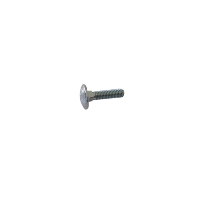 GALVANIZED BOLTS WITH MUSHROOM HEAD AND SQUARE NECK DIN.603/4.6 M06X25 MM.