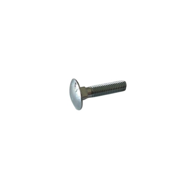 GALVANIZED BOLTS WITH MUSHROOM HEAD AND SQUARE NECK DIN.603/4.6 M08X35 MM.