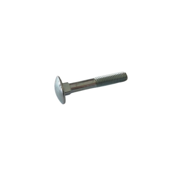 GALVANIZED BOLTS WITH MUSHROOM HEAD AND SQUARE NECK DIN.603/4.6 M08X50 MM.