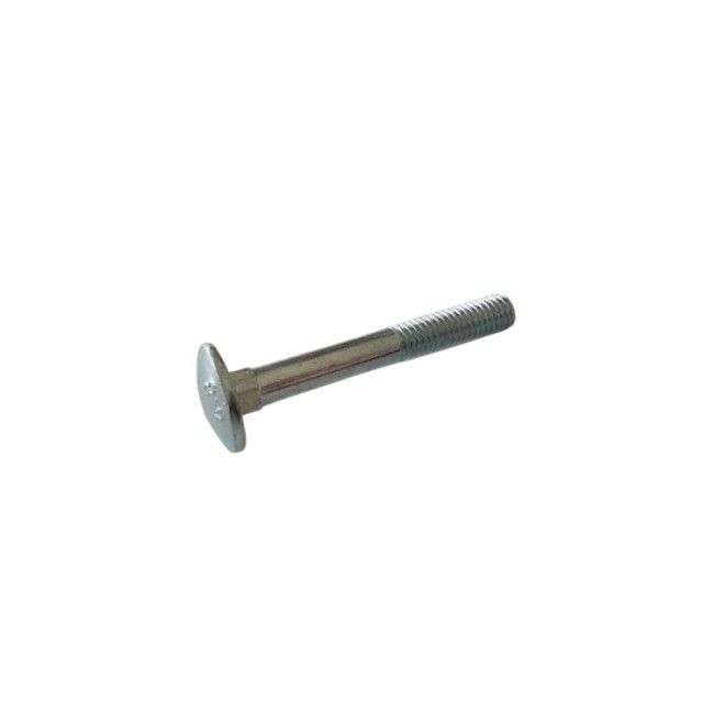 GALVANIZED BOLTS WITH MUSHROOM HEAD AND SQUARE NECK DIN.603/4.6 M08X60 MM.