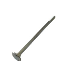 GALVANIZED BOLTS WITH MUSHROOM HEAD AND SQUARE NECK DIN.603/4.6 M08X150 MM. GALVANIZED BOLTS WITH MUSHROOM HEAD AND SQUARE NECK DIN.603/4.6 M08X150 MM.