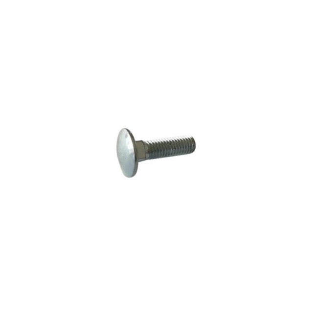 GALVANIZED BOLTS WITH MUSHROOM HEAD AND SQUARE NECK DIN.603/4.6 M10X35 MM.