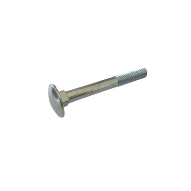 GALVANIZED BOLTS WITH MUSHROOM HEAD AND SQUARE NECK DIN.603/4.6 M10X80 MM.