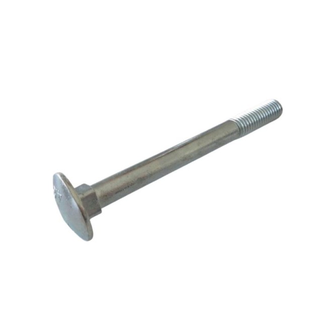 GALVANIZED BOLTS WITH MUSHROOM HEAD AND SQUARE NECK DIN.603/4.6 M12X120 MM.