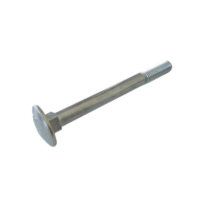 GALVANIZED BOLTS WITH MUSHROOM HEAD AND SQUARE NECK DIN.603/4.6 M12X130 MM.