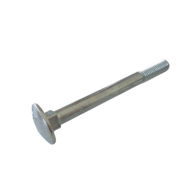 GALVANIZED BOLTS WITH MUSHROOM HEAD AND SQUARE NECK DIN.603/4.6 M12X160 MM.