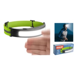 ΦΑΚΟΣ ΚΕΦΑΛΗΣ ΑΔΙΑΒΡΟΧΟΣ 350 LUMEN (5 ΛΕΙΤΟΥΡΓ.) ΕΠΑΝΑΦΟΡΤΙΖΟΜΕΝΟΣ