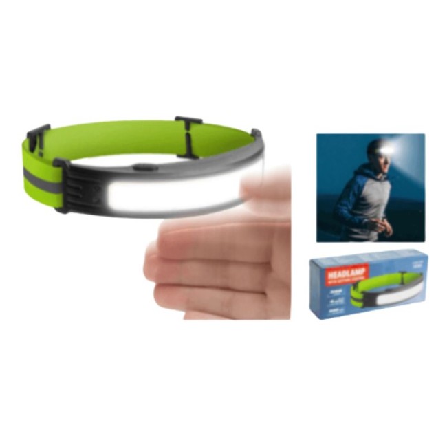 ΦΑΚΟΣ ΚΕΦΑΛΗΣ ΑΔΙΑΒΡΟΧΟΣ 350 LUMEN (5 ΛΕΙΤΟΥΡΓ.) ΕΠΑΝΑΦΟΡΤΙΖΟΜΕΝΟΣ