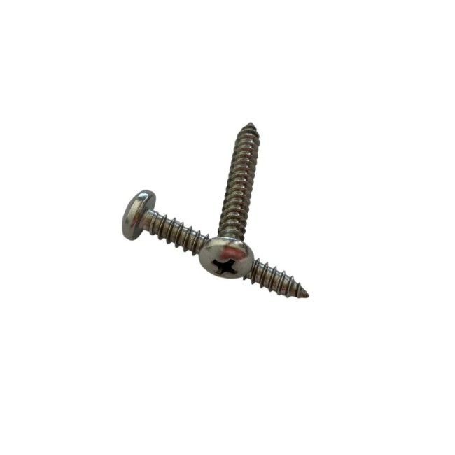 PAN HEAD SELF TAPPING SCREW ΡΗ2 INOX A2 (DIN.7981) 4.8X038