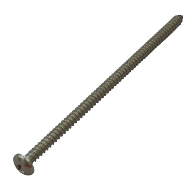 PAN HEAD SELF TAPPING SCREW ΡΗ2 INOX A2 (DIN.7981) 4.8X100