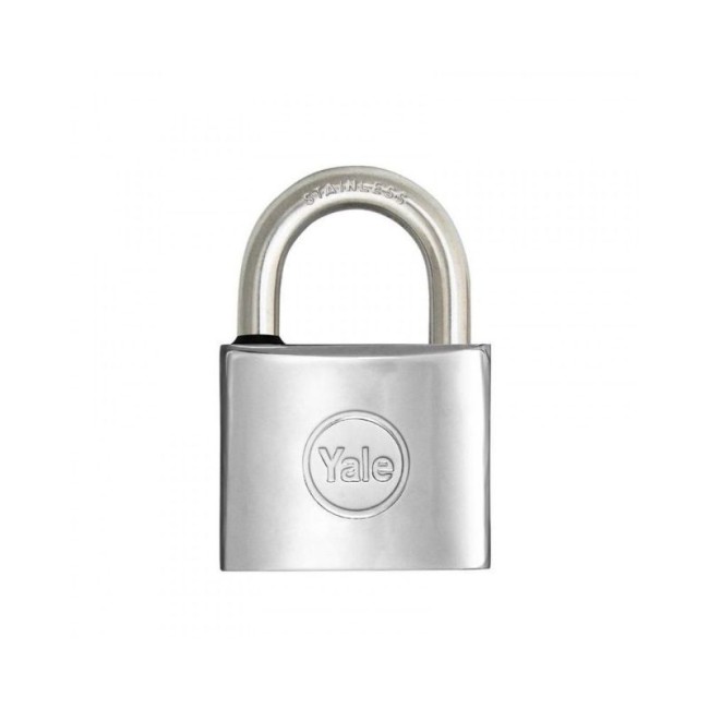 INOX PADLOCKS YALE 2 KEYS 30 mm.