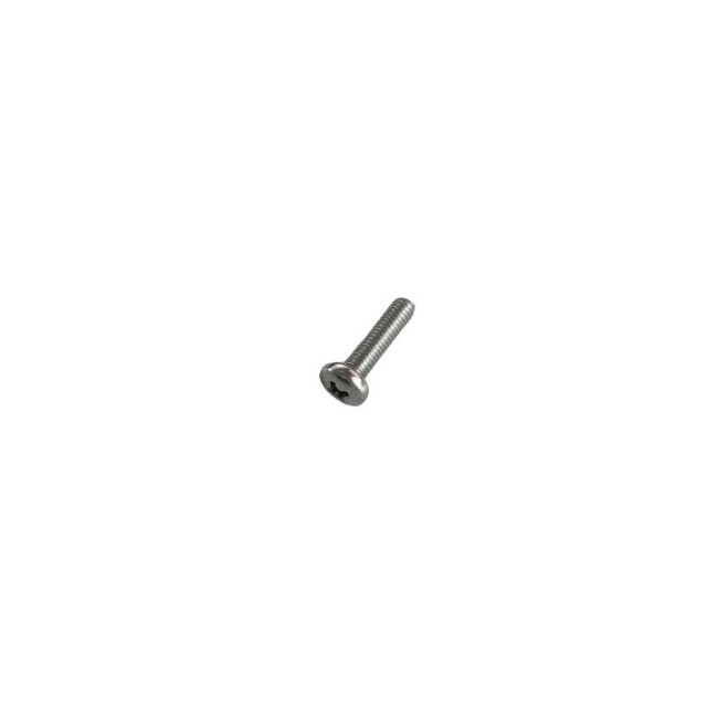 CROSS RECESSED ΡH1 PAN HEAD SCREW INOX A2 (DIN.7985) M3X12 MM.