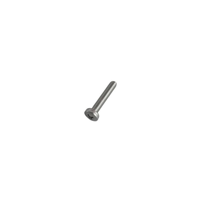 CROSS RECESSED ΡH1 PAN HEAD SCREW INOX A2 (DIN.7985) M3X16 MM.