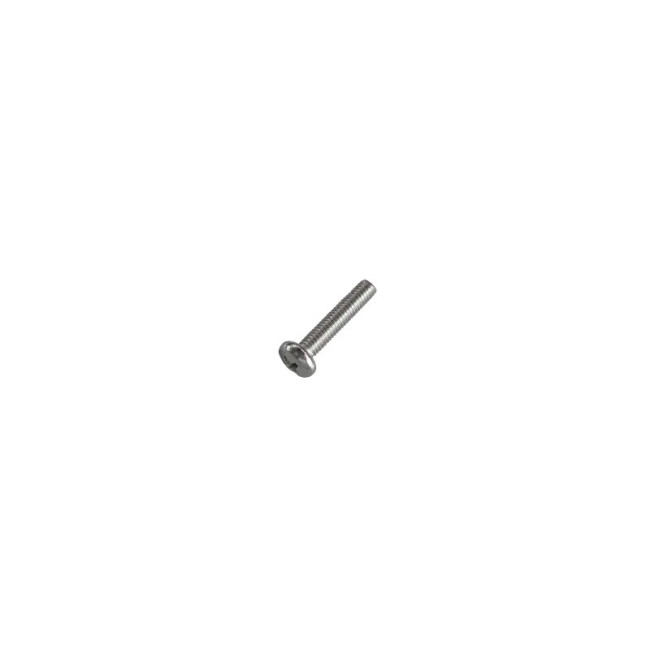 CROSS RECESSED ΡH2 PAN HEAD SCREW INOX A2 (DIN.7985) M4X20 MM.